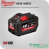 Milwaukee M18HB12 12.0 Ah Baterai 