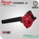 Milwaukee M18BBL-0 18 Volt Brushless Blower 