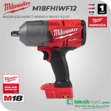 Milwaukee M18FHIWF12-0X 18 Volt Brushless Impact Wrench 1/2" SQ M33