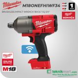 Milwaukee M18ONEFHIWF34-0X 18 Volt Brushless Impact Wrench 3/4" SQ