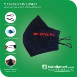  LONCIN Masker Kain- 3 Lapis / 3 Ply