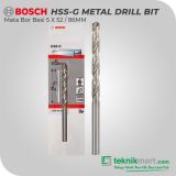 Bosch HSS-G 5 mm Metal Drill Bit 1 Pcs