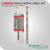 Bosch HSS-G 5 mm Metal Drill Bit 1 Pcs (2608585922)