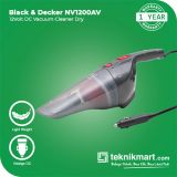 Black And Decker NV1200AV 12V DC Vacuum Cleaner Dry / Penghisap Debu DC