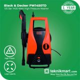 Black And Decker PW1450TD 105Bar 1400Watt High Pressure Washer