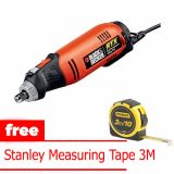 PROMO Black And Decker RTX1VP 200Watt Rotary Tool Set 56 Aksesoris With Flexible Shaft