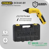 Stanley SCS4K 4 Volt Cordless Screwdriver Flexible / Obeng Baterai Fleksible