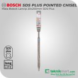 Bosch SDS Plus 20x250mm Pointed Chisel / Mata Bobok Lancip 2609390576