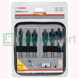 Bosch Self Cut Speed Spade Bits 13, 16, 19, 20, 22, 25 mm Set 6Pcs 2608595425