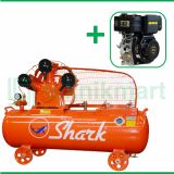 Shark 5 HP LWU-8005  Kompresor Angin Unloader Dengan Mesin Diesel D440FD