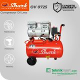 Shark 3/4 HP OV 0725 Kompresor Angin Automatic Dengan Motor  