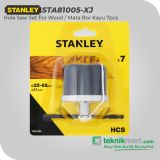 Stanley STA81005-XJ Hole Saw Set For Wood 7pcs  / Mata Bor Kayu
