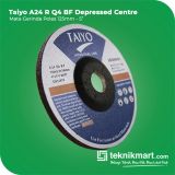Taiyo A 24 R Q4 BF Depressed Center Wheel Blue Line 125mm (1pc)