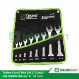 Tekiro WR-SE0306 12 pcs 6-32mm Kunci Pas Set