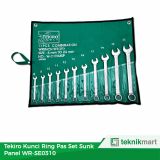 Tekiro WR-SE0310 14 pcs 8-32mm Kunci Ring Pas Set Sunk Panel