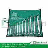 Tekiro WR-SE0311 8 pcs (6-24 mm) Kunci Ring Set Sunk Panel 