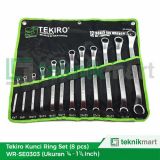 Tekiro WR-SE0303 8 pcs (¼"-1¼") Kunci Ring Set 