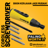 Tip Top FIX 4.2 V The Smart Driver Cordless tanpa kabel