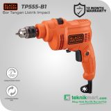 Black And Decker TP555 550Watt 10mm Impact Drill / Bor Tembok Listrik