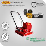 Tiger TPC-5 Plate Compactor Dengan Mesin Bensin G 160 F