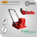 Tiger TPC-5 Plate Compactor Dengan Mesin Bensin Honda