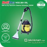 Multipro VCE 20-1 RL 1200 Watt Wet & Dry Vacuum Cleaner Extractor