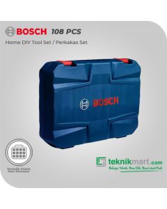 Bosch 108 pcs Home DIY Tool Set MultiFungsi (2607002788)