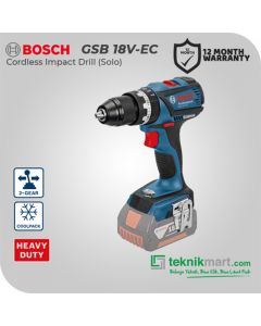 Bosch Cordless Impact Drill 18Volt GSB 18V-EC (Unit Only) - 06019E9100