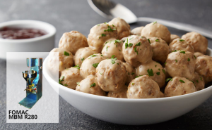 Mesin pencetak bakso otomatis