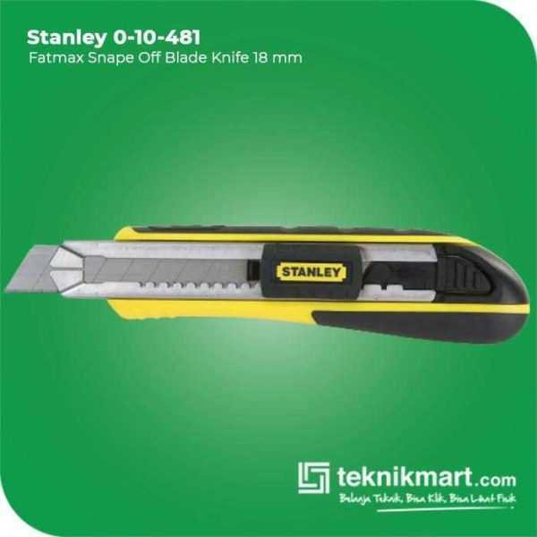 STANLEY 0-10-481 FATMAX SNAP OFF BLADE KNIFE 18MM