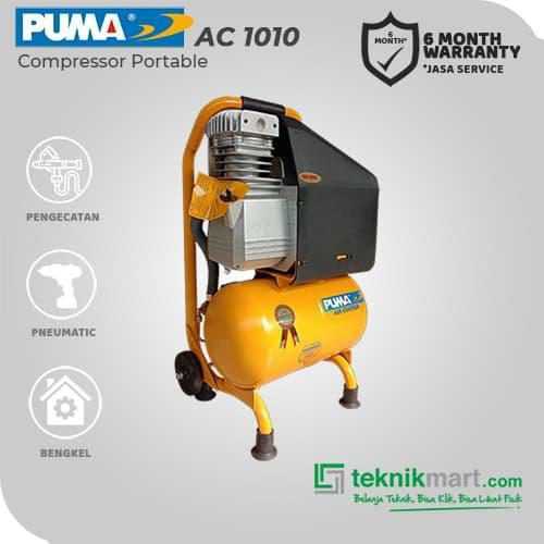 PUMA AC-1010 COMPRESSOR 1 HP PORTABLE