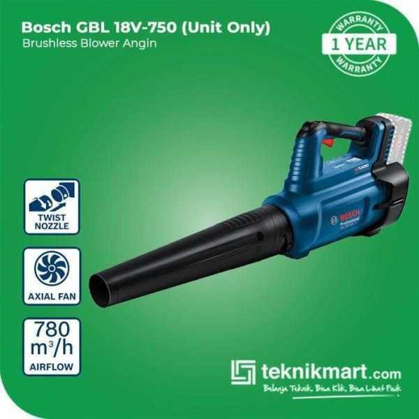 BOSCH GBL 18V-750 BRUSHLESS BLOWER 18VOLT (UNIT ONLY)