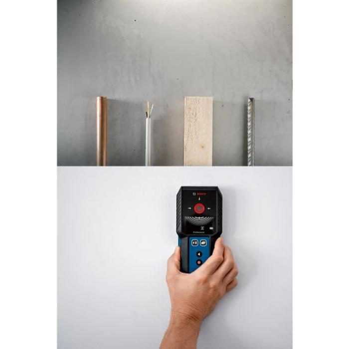 BOSCH GMS 120-27 MULTI FUNCTION WALL DETECTOR IP54 FOR LOGAM, KAYU, KABEL - Image 5
