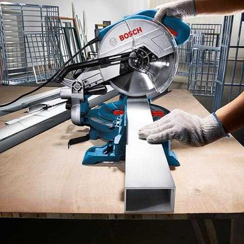 BOSCH GCM 10 MX COMPOUND MITRE SAW 1700WATT 255MM 4500 RPM - Image 4