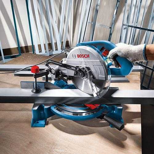 BOSCH GCM 10 MX COMPOUND MITRE SAW 1700WATT 255MM 4500 RPM - Image 5