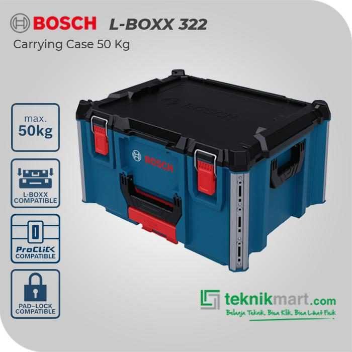 BOSCH L-BOXX 322 CARRYING CASE 50KG (432X559X322MM)