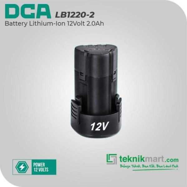 DCA LB1220-2 LITHIUM BATTERY 12VOLT 2.0AH (30230200013)