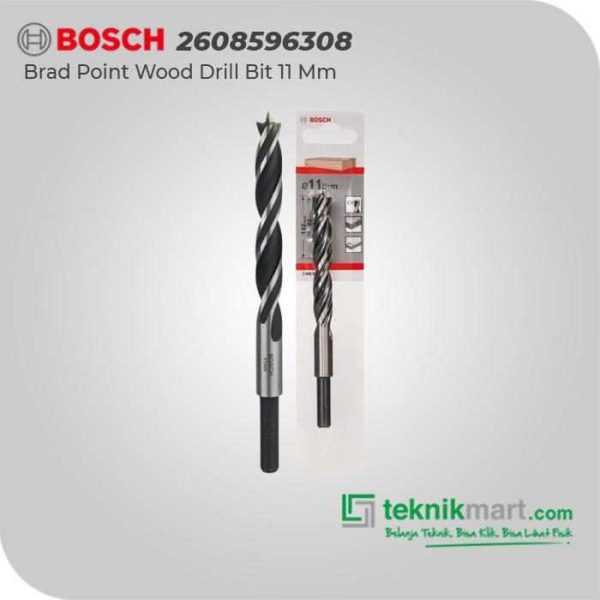 BOSCH BRAD POINT WOOD DRILL BITS 11.0 MM