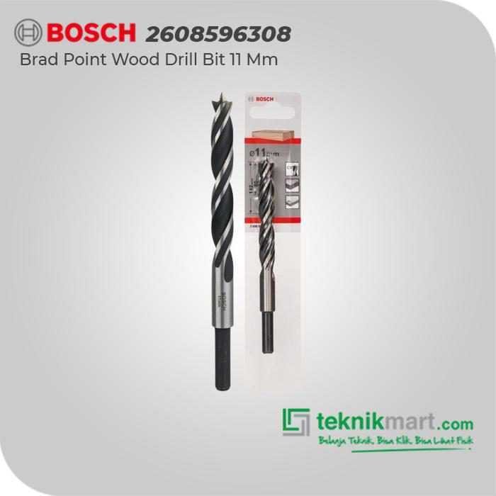 BOSCH BRAD POINT WOOD DRILL BITS 11.0 MM