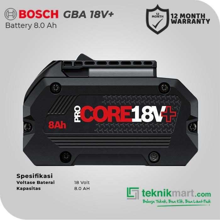 BOSCH GBA 18 V-LI PROCORE PLUS BATTERY CORDLESS LI-ION 18V 8.0AH - Image 2