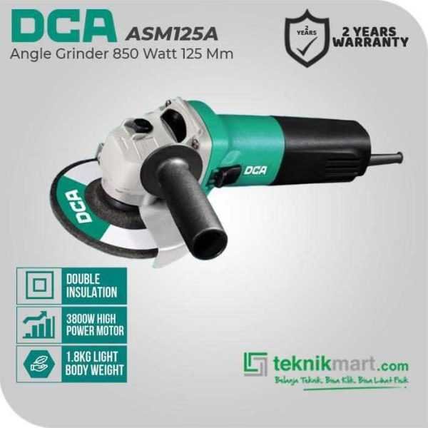 DCA ASM125A ANGLE GRINDER 850WATT 125MM