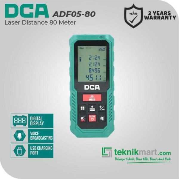 DCA ADF05-80 LASER DISTANCE METER 80 M