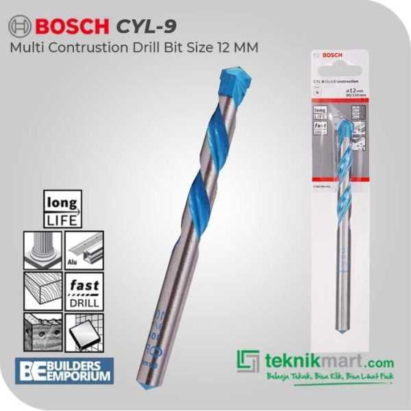 BOSCH CYL-9 MULTI CONSTRUCTION DRILL BIT 11X90X150MM