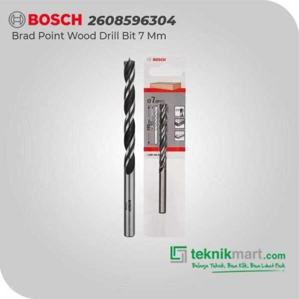 BOSCH BRAD POINT WOOD DRILL BITS 7.0 MM