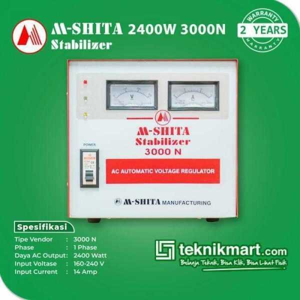 M-SHITA N.3000 STABILIZER 3 KVA 1PHASE