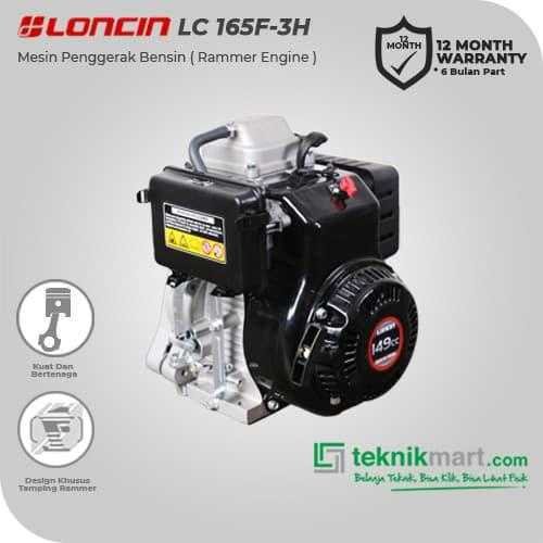 LONCIN LC 165 F-3H RAMMER ENGINE 149CC 5,5HP