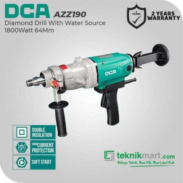 DCA AZZ190 DIAMOND DRILL 1800WATT 190MM