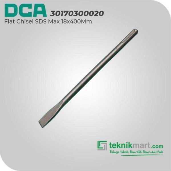 DCA 30170300020 SDS MAX FLAT CHISEL 18x400 MM