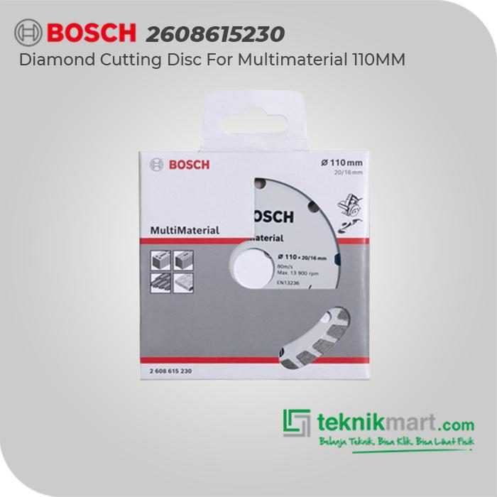 BOSCH DIAMOND CUTTING DISC FOR MULTIMATERIAL 110X16/20 MM