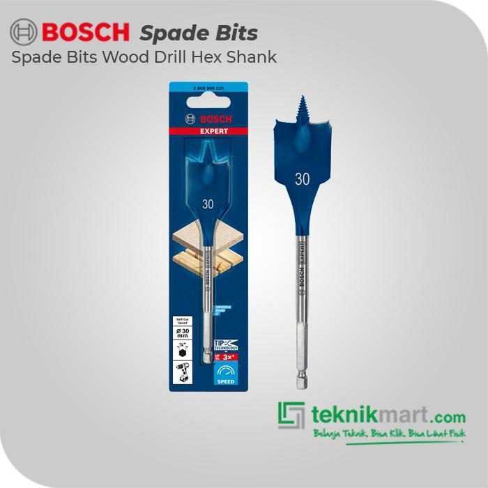 BOSCH SPADE BITS (SELF CUT SPEED) WOOD DRILL BITS 30X152MM HEX SHANK